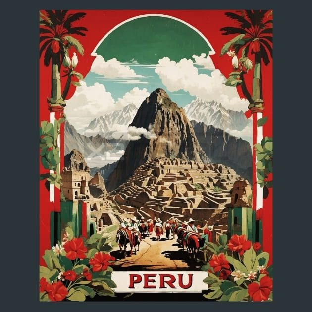 Peru Metal Prints Posters and Mouse Pads