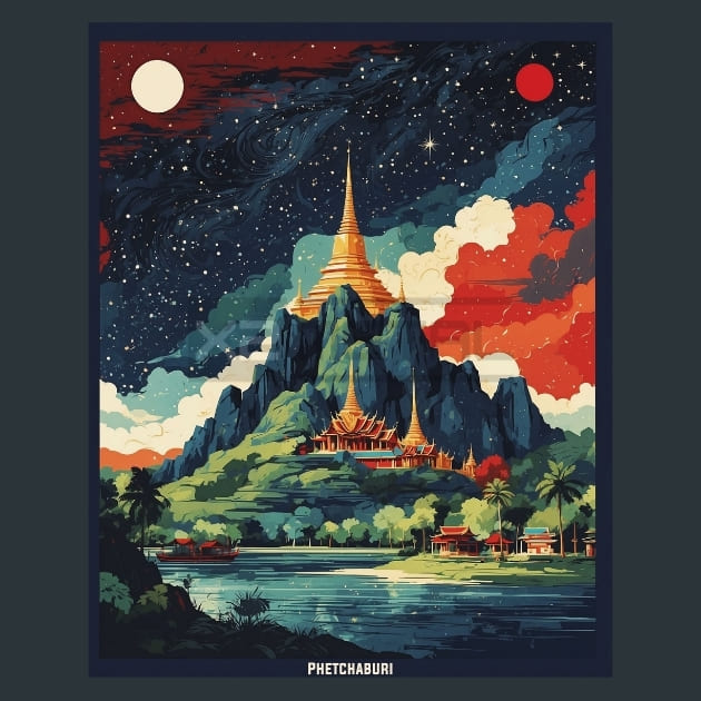 Phetchaburi Thailand Metal Prints Posters and Mouse Pads