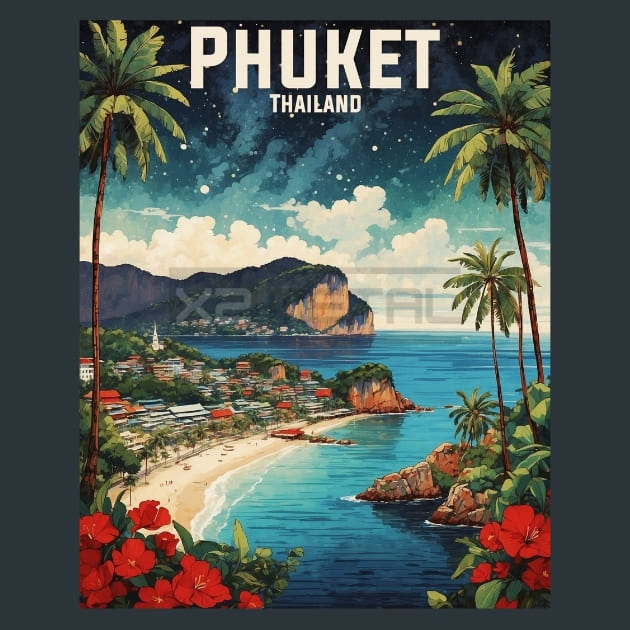 Phuket 2 Thailand Metal Prints Posters and Mouse Pads