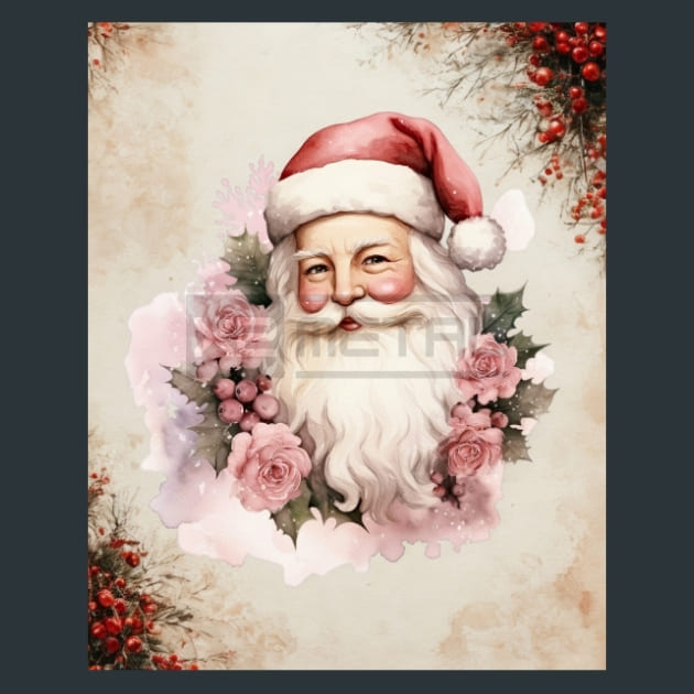 Pink Christmas Metal Prints, Posters &amp; Mousepads