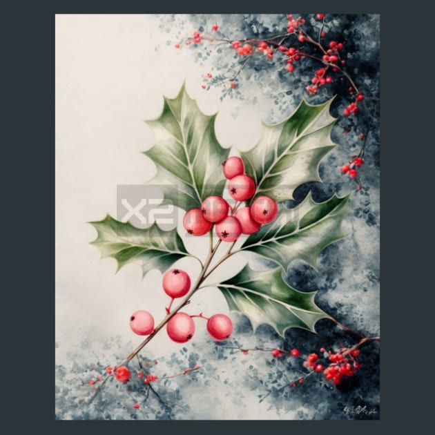 Pink Christmas 30 Metal Wall Art and Desktop Mouse Pad by X2Metal