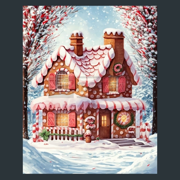 Pink Christmas 32 Metal Wall Art and Desktop Mouse Pad by X2Metal