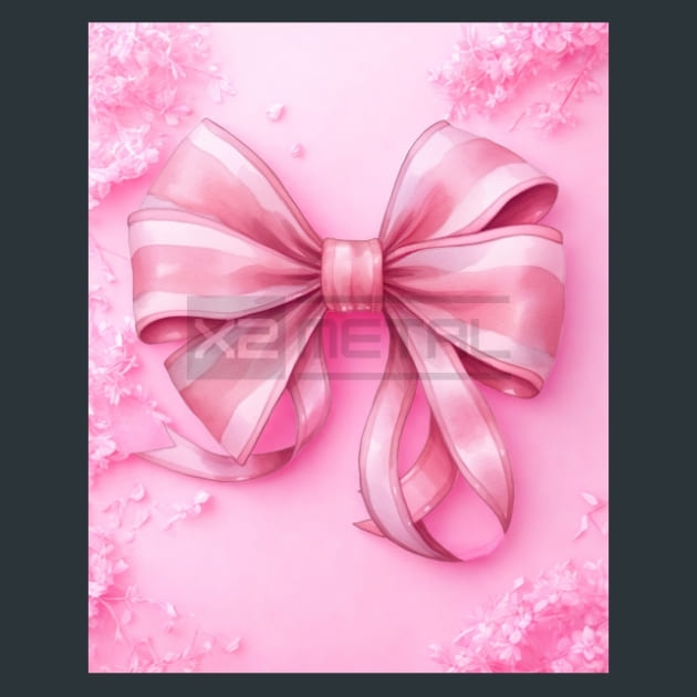 Pink Christmas Metal Prints, Posters &amp; Mousepads