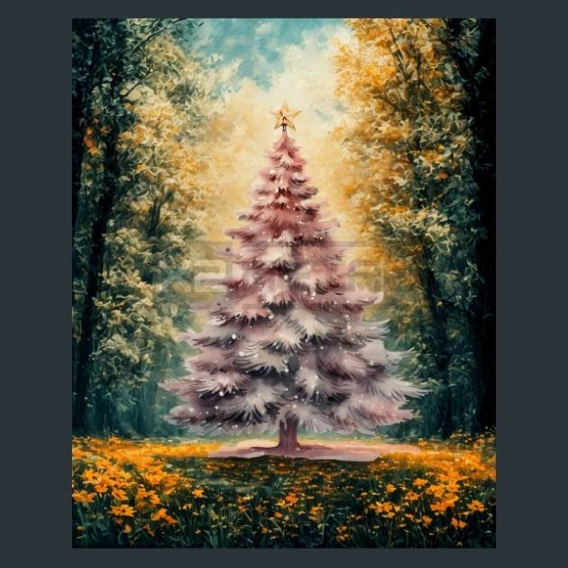 Pink Christmas Metal Prints, Posters &amp; Mousepads
