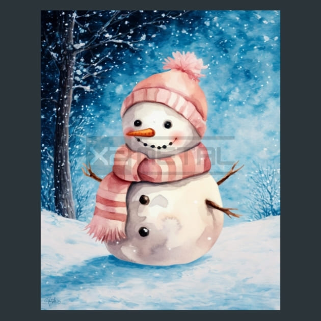 Pink Christmas Metal Prints, Posters &amp; Mousepads