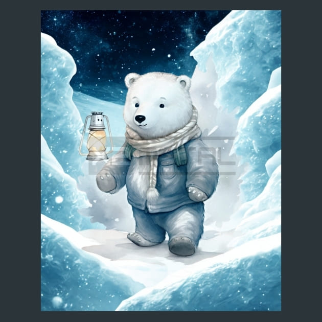 Polar-Bear-15-metal-prints-posters-mouse-pads