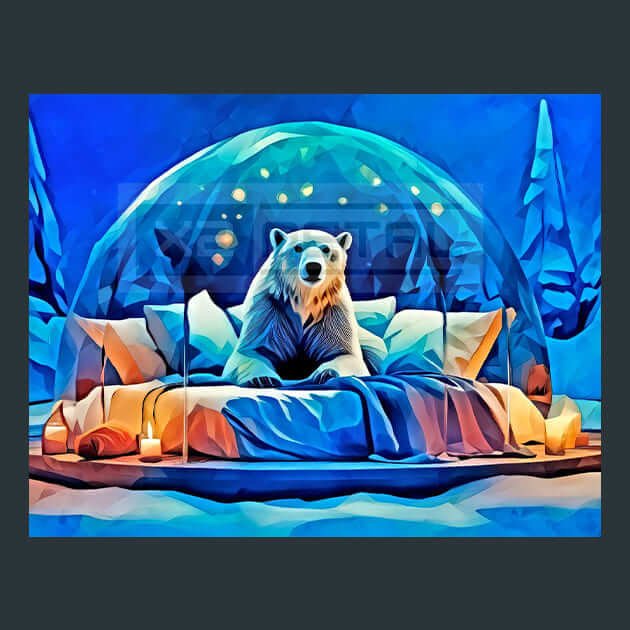 Polar Resting Place Metal Prints Wall Art by X2Metal