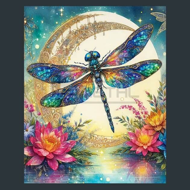 Prismatic Wings – Metal Print &amp; Mouse Pad | ChromaLuxe | Made in Iowa USA