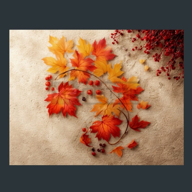 Pumpkin Flowers 35 Metal Wall Art and Desktop Mouse Pad by X2Metal