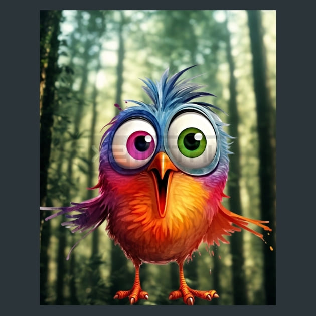 Quirky-Animal-27-metal-prints-posters-mouse-pads