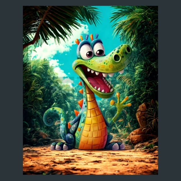 Quirky-Animal-29-metal-prints-posters-mouse-pads