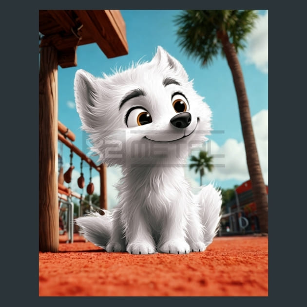 Quirky-Arctic-Animals-23-metal-prints-posters-mouse-pad