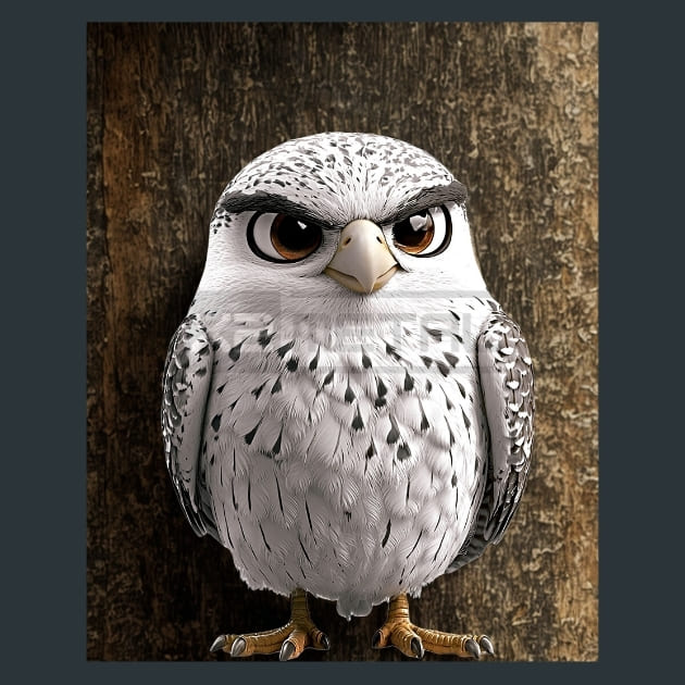 Quirky-Arctic-Animals-25-metal-prints-posters-mouse-pad
