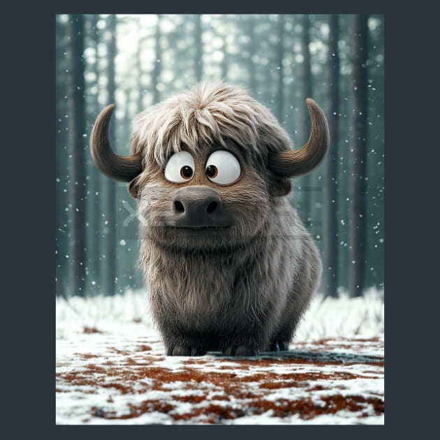 Quirky-Arctic-Animals-28-metal-prints-posters-mouse-pad