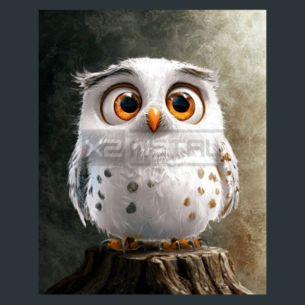 Quirky-Arctic-Animals-37-metal-prints-posters-mouse-pad