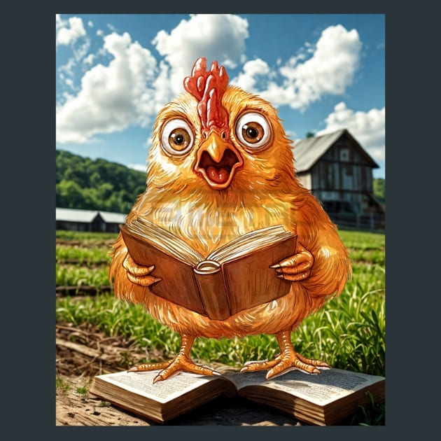 Quirky-Chickens-1-metal-prints-posters-mouse-pads