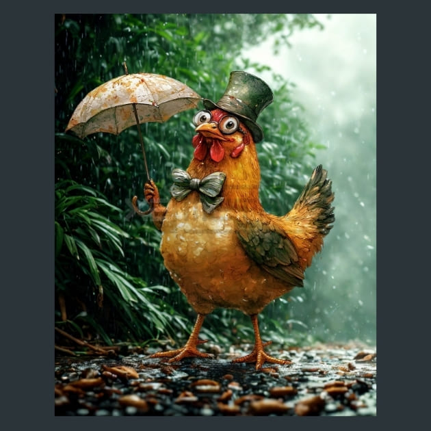 Quirky-Chickens-10-metal-prints-posters-mouse-pads