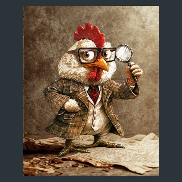 Quirky-Chickens-15-metal-prints-posters-mouse-pads