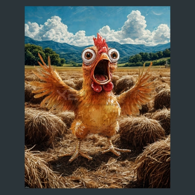 Quirky-Chickens-5-metal-prints-posters-mouse-pads