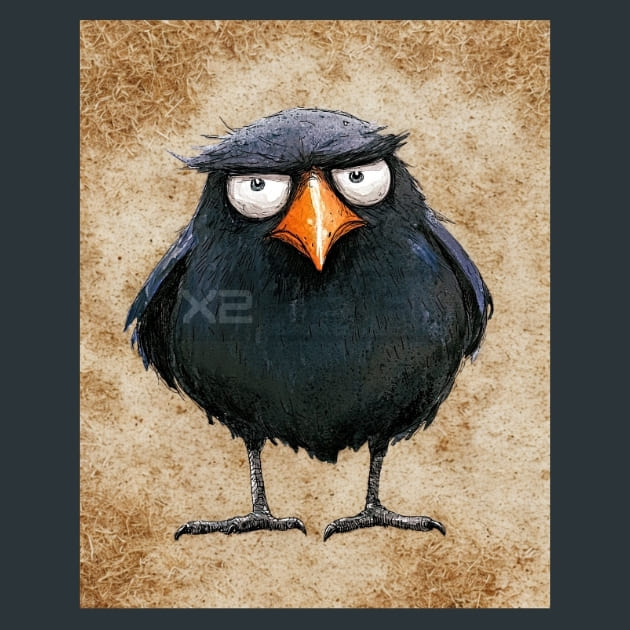 Quirky-Crows-10-metal-prints-posters-mouse-pads