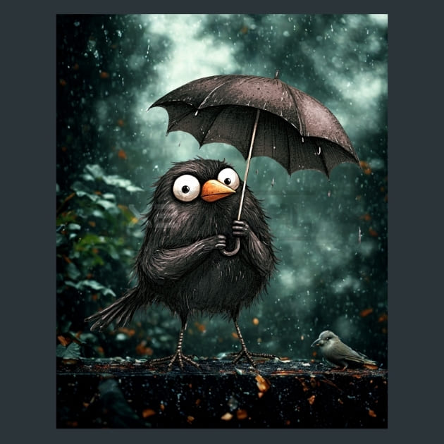 Quirky-Crows-3-metal-prints-posters-mouse-pad