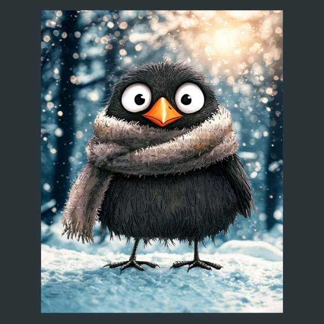 Quirky-Crows-5-metal-prints-posters-mouse-pads