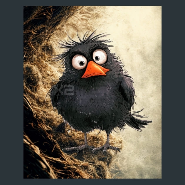 Quirky-Crows-7-metal-prints-posters-mouse-pads