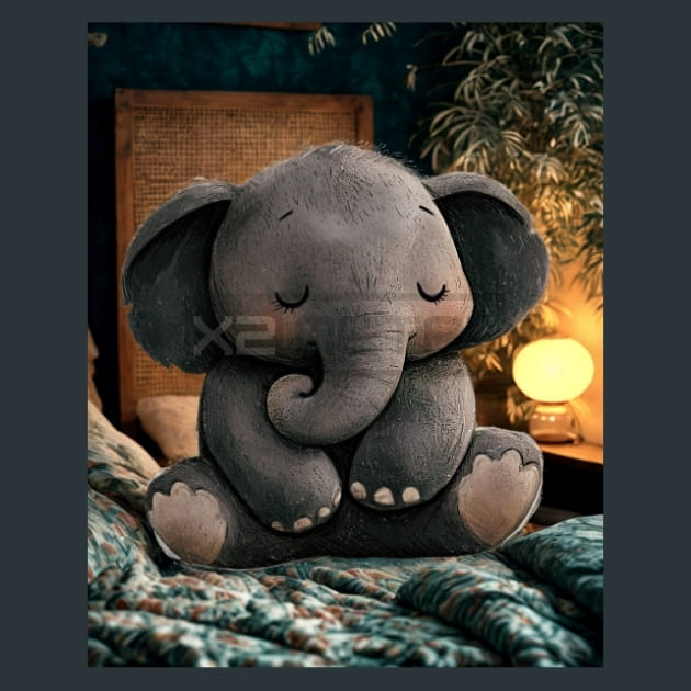 Quirky-Elephant-22-metal-prints-posters-mouse-pads