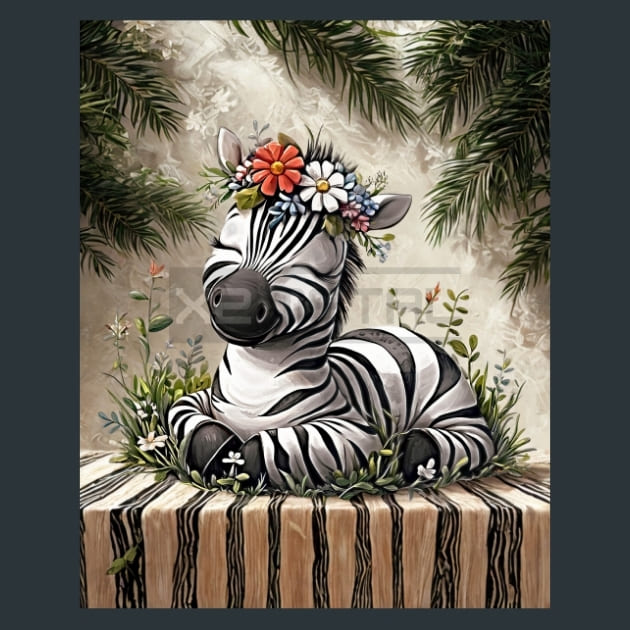 Quirky-Zebra-10-metal-prints-posters-mouse-pads