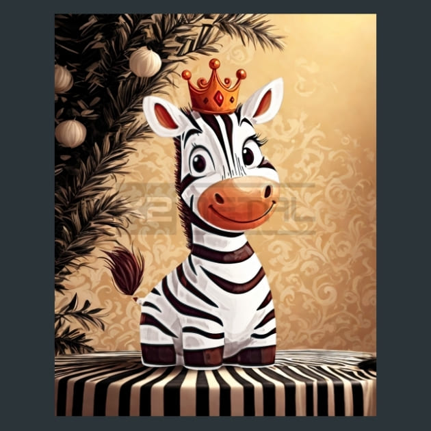 Quirky-Zebra-13-metal-prints-posters-mouse-pads