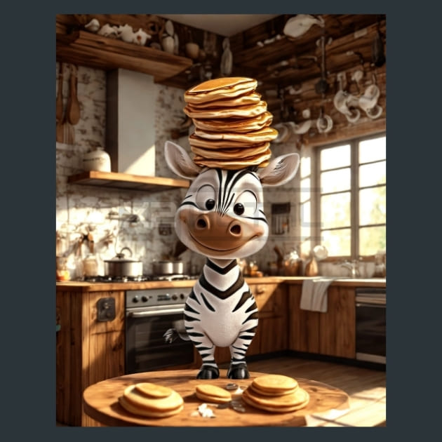 Quirky-Zebra-35-metal-prints-posters-mouse-pads