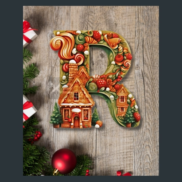 Xmas Letters Metal Prints, Posters &amp; – Metal Print &amp; Mouse Pad | ChromaLuxe | Made in Iowa USA