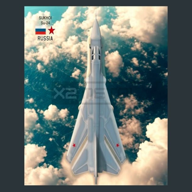 RU-Su-24-Jet-Metal-Prints