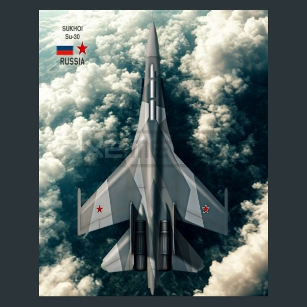 RU-Su-30-Jet-Metal-Prints