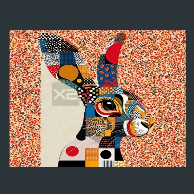 Rabbit-Charm-2-Metal-Prints