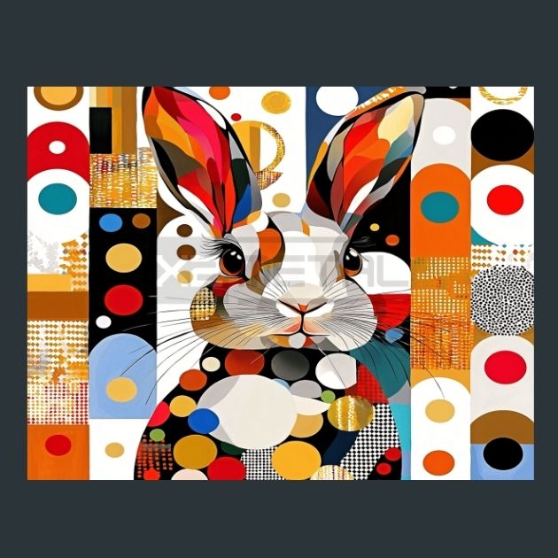 Rabbit-Charm-4-Metal-Prints