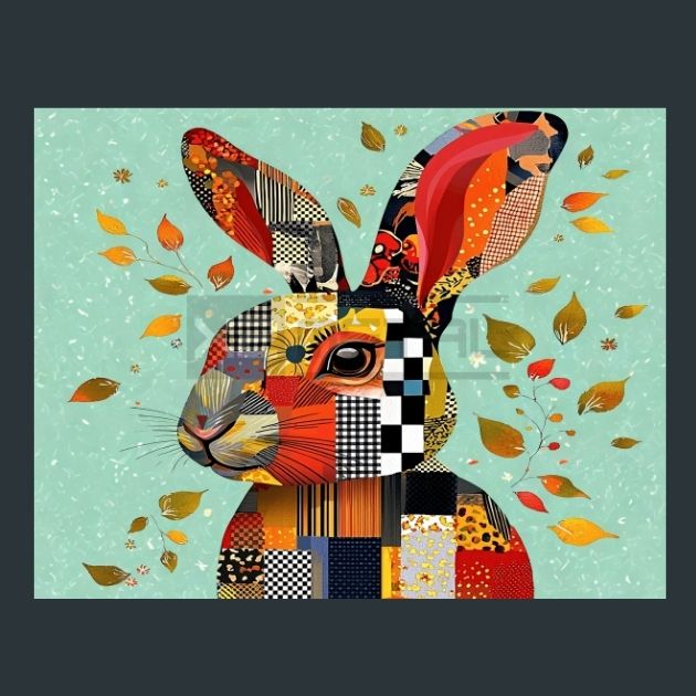 Rabbit-Charm-42-Metal-Prints