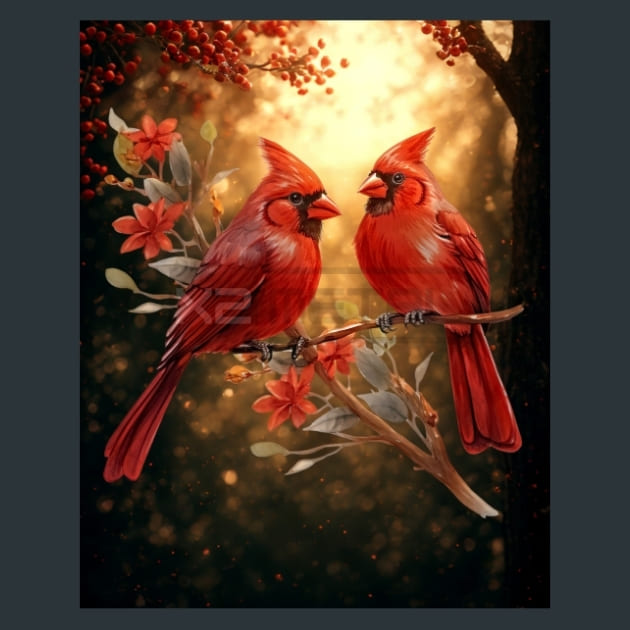 Red-Cardinal-1-metal-prints-posters-mouse-pads