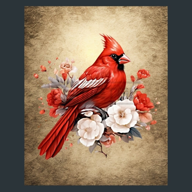 Red-Cardinal-6-metal-prints-posters-mouse-pads