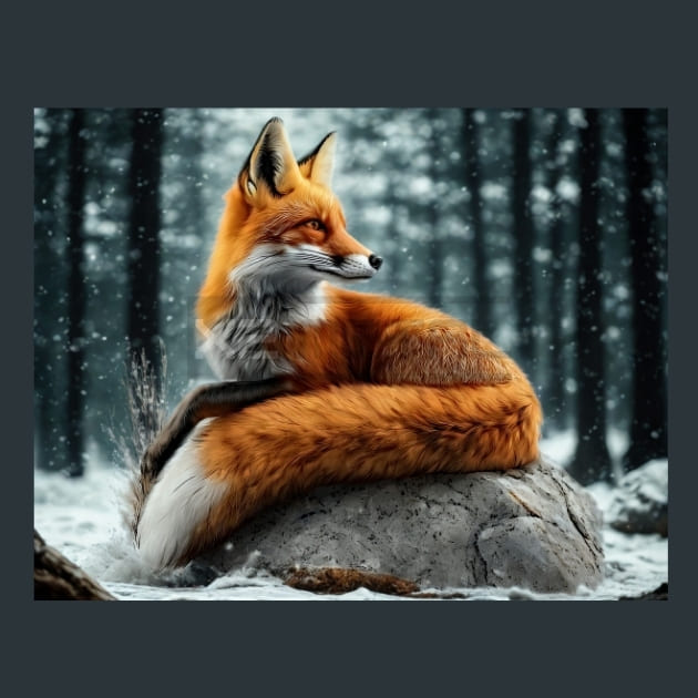 Red-Fox-2-metal-prints-posters-mouse-pads
