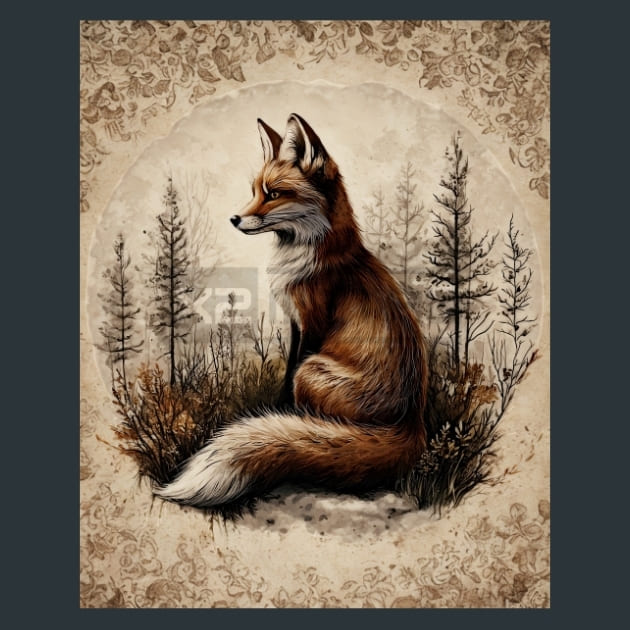 Red-Fox-5-metal-prints-posters-mouse-pads