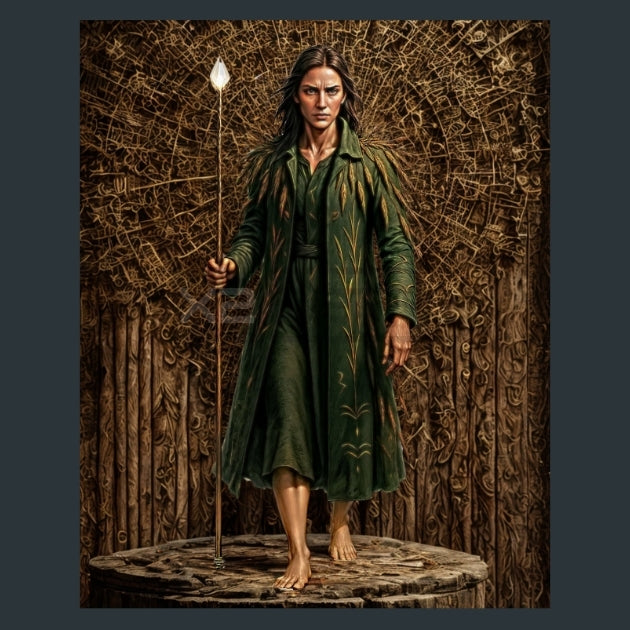 Reed - The Inquisitor-Zodiac-Avatars Metal Wall Art and Desktop Mouse Pad by X2Metal