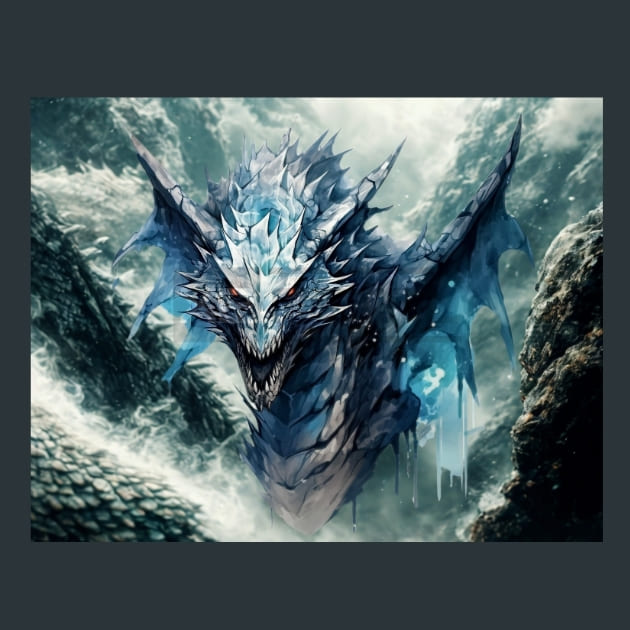 Reign of Dragons 20 Metal Wall Art and Desktop Mouse Pad by X2Metal