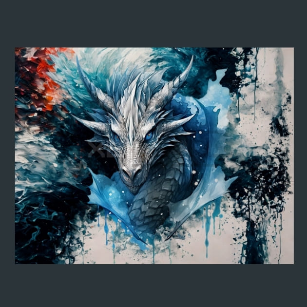 Reign of Dragons 3 Metal Wall Art and Desktop Mouse Pad by X2Metal