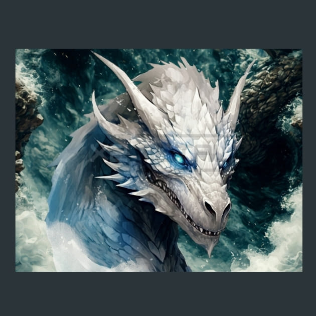 Reign of Dragons 6 Metal Wall Art and Desktop Mouse Pad by X2Metal