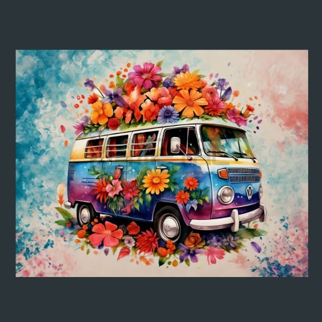 Retro-Van-21-metal-prints-posters-mouse-pads