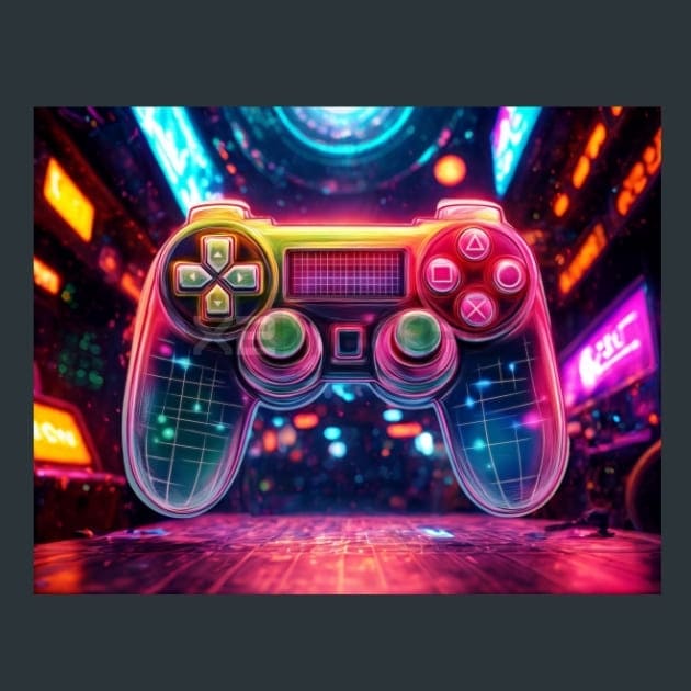Retro Arcade 11 Metal Wall Art and Desktop Mouse Pad by X2Metal