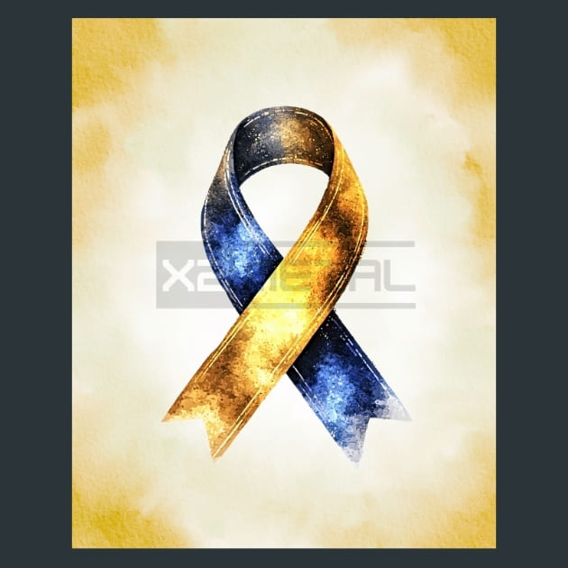 Ribbons-of-Hope 17 Metal Wall Art and Desktop Mouse Pad by X2Metal