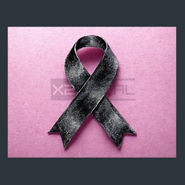 Ribbons-of-Hope 18 Metal Wall Art and Desktop Mouse Pad by X2Metal