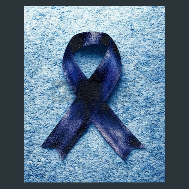 Ribbons-of-Hope 21 Metal Wall Art and Desktop Mouse Pad by X2Metal